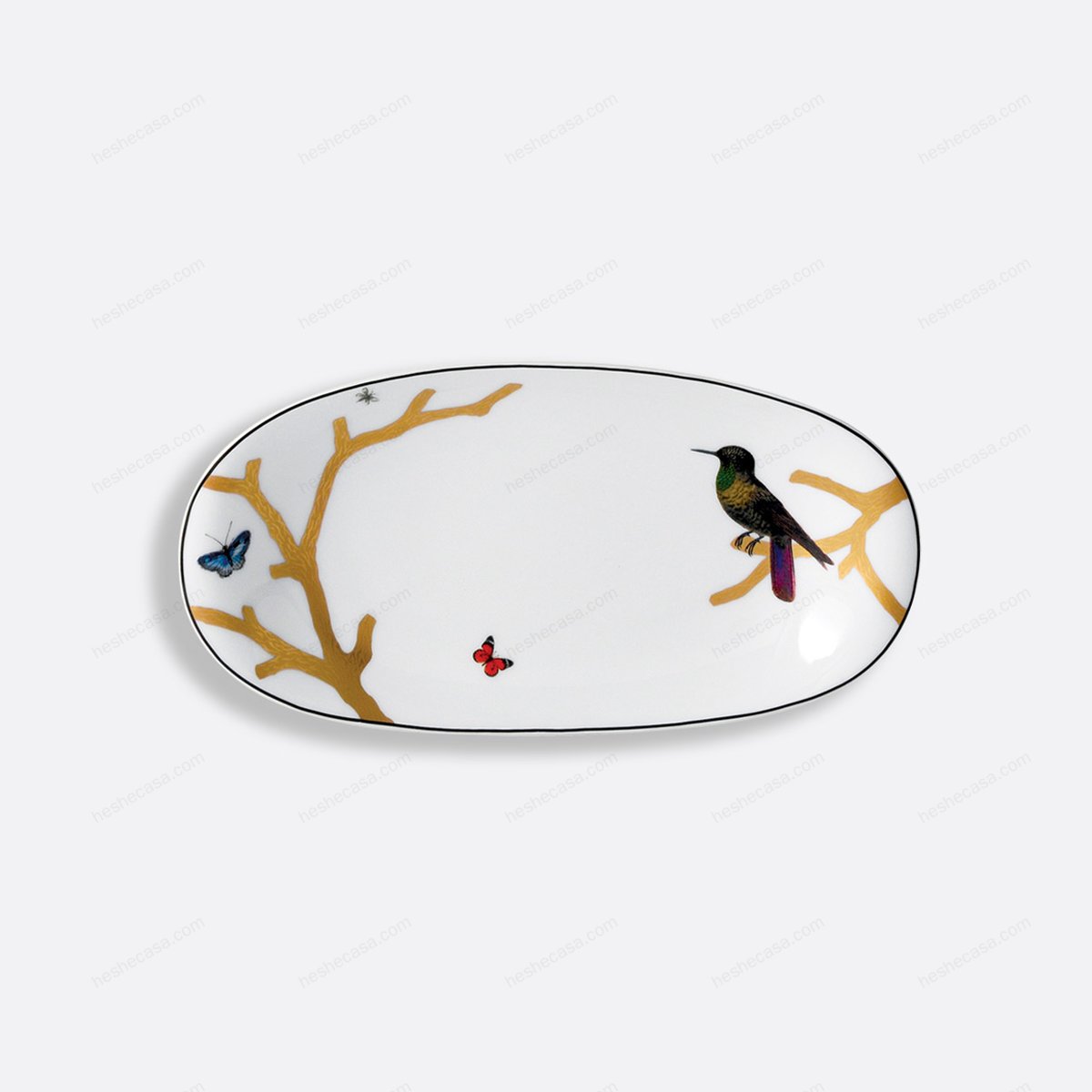 Aux Oiseaux Relish Dish 9 X 5 盘子