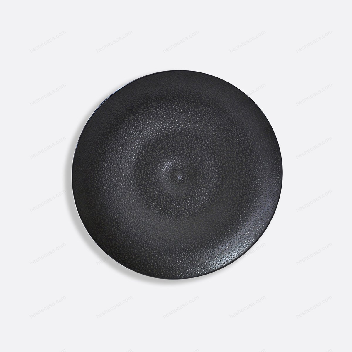 Bulle Sable Noir Plate 12.2 盘子