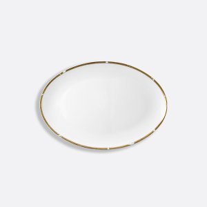 Feuille D'Or Oval Platter 15 盘子