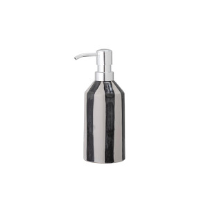 Serina Soap Dispenser, Black, Stoneware 皂液器