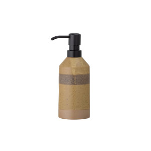 Solange Soap Dispenser, Nature, Stoneware 皂液器