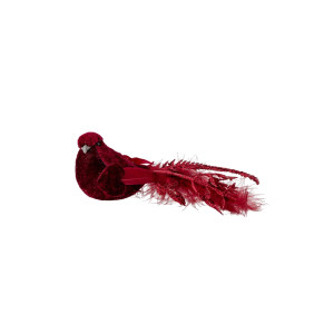 Peace Deco Bird, Red, Feather摆件
