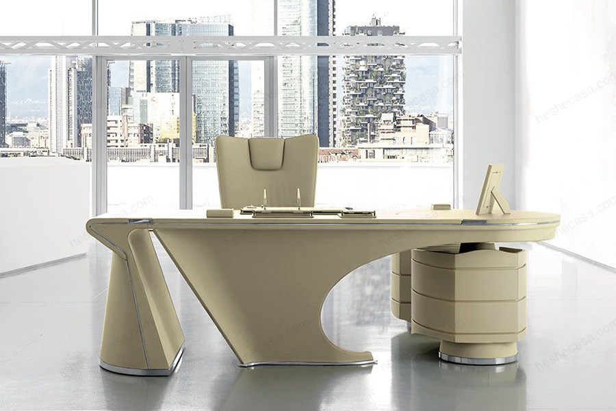 MASCHERONI办公桌以现代风格诠释经典 纯手工的顶级办公桌 第2张