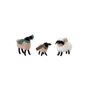 Pep Deco Sheep, Brown, Wool摆件