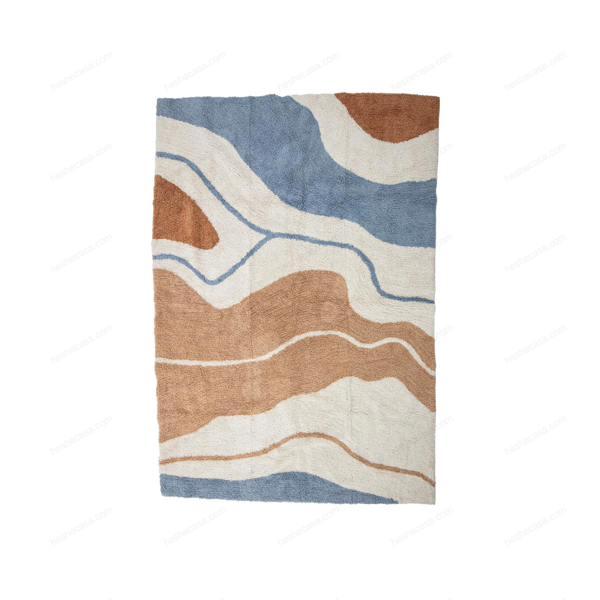 Abiola Rug, Brown, Cotton地毯