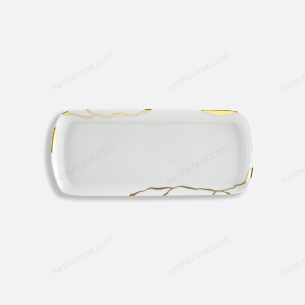 Kintsugi Rectangular Cake Platter 15'' 盘子