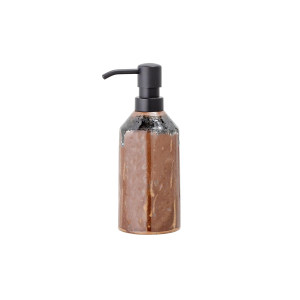 Willow Soap Dispenser, Brown, Stoneware 皂液器