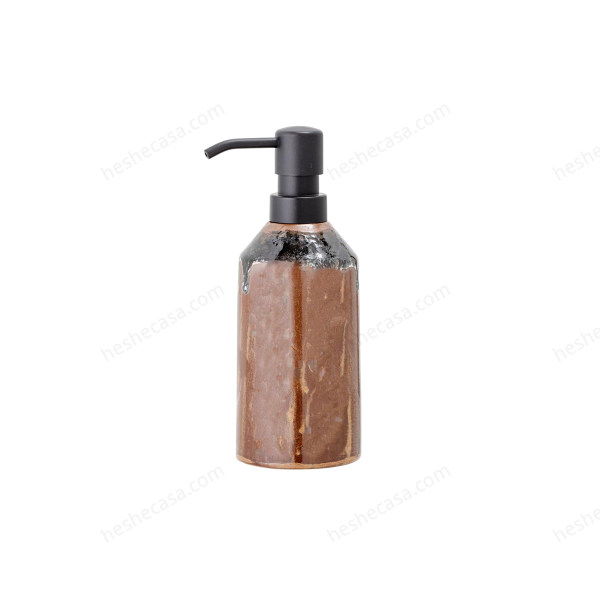 Willow Soap Dispenser, Brown, Stoneware 皂液器