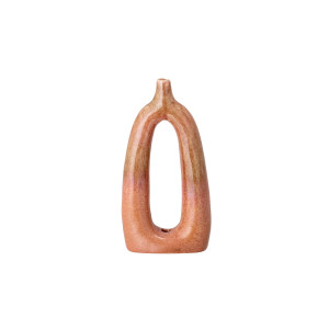 Baldrian Deco Vase, Orange, Stoneware花瓶