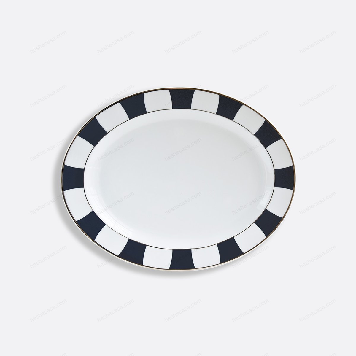 Galerie Royale Bleu Nuit Oval Platter 15 盘子