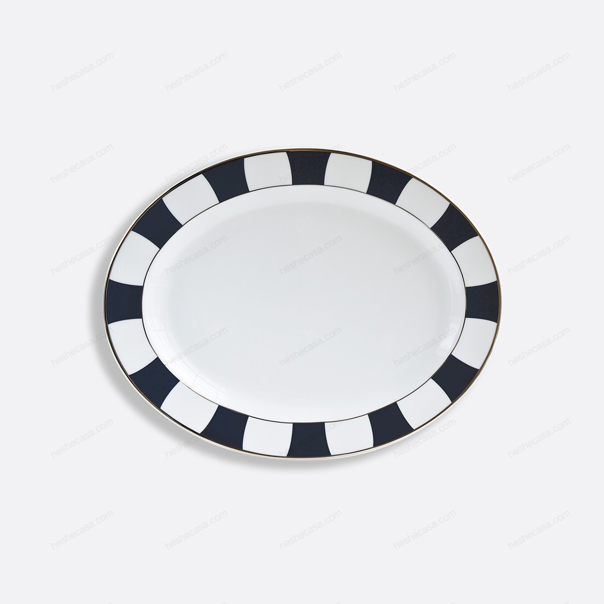 Galerie Royale Bleu Nuit Oval Platter 15 盘子