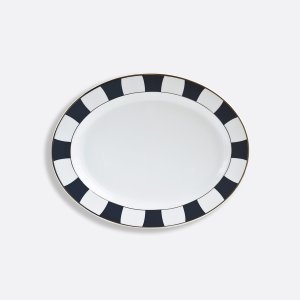 Galerie Royale Bleu Nuit Oval Platter 15 盘子