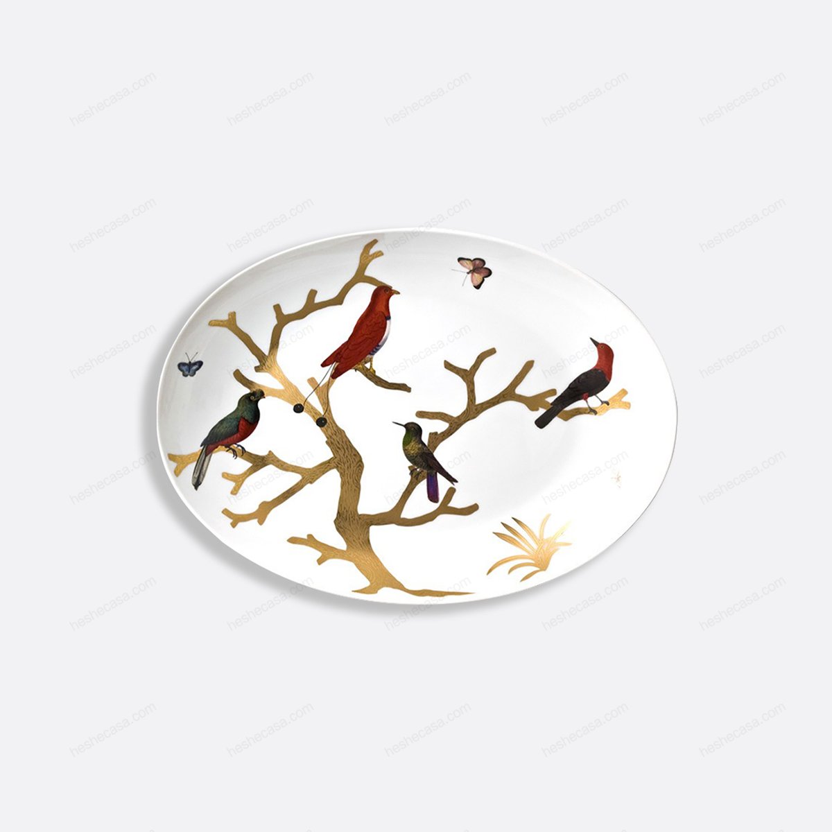 Aux Oiseaux Coupe Oval Platter 盘子