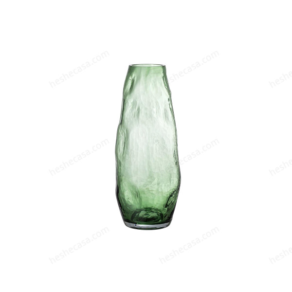 Adufe Vase, Green, Glass花瓶