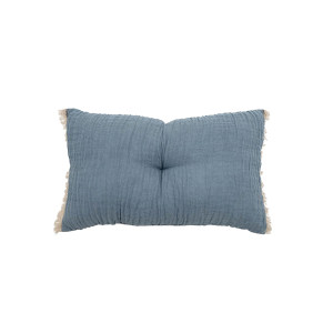 Adita Cushion, Blue, Cotton靠垫