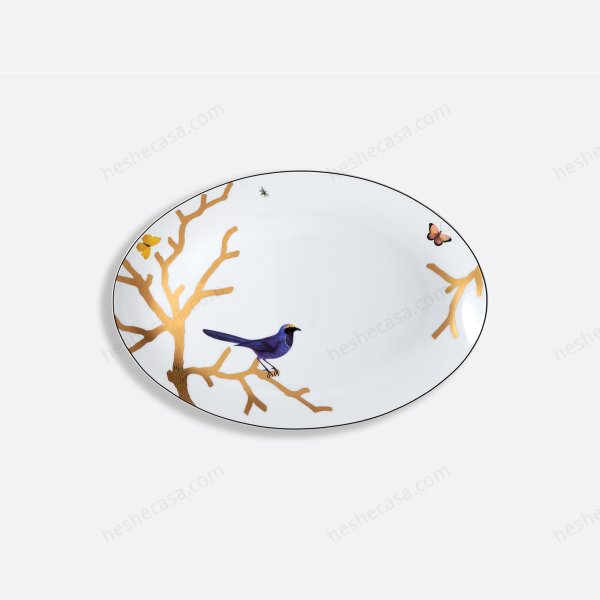 Aux Oiseaux Oval Platter 15 盘子