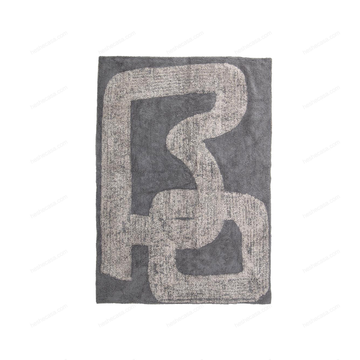 Addo Rug, Grey, Cotton地毯