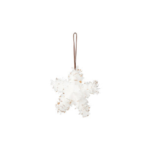 Tristian Ornament, White, Feather摆件