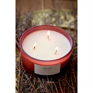 Cozy - Nectarine Scented Candle, Natural Wax香薰/蜡烛/烛台
