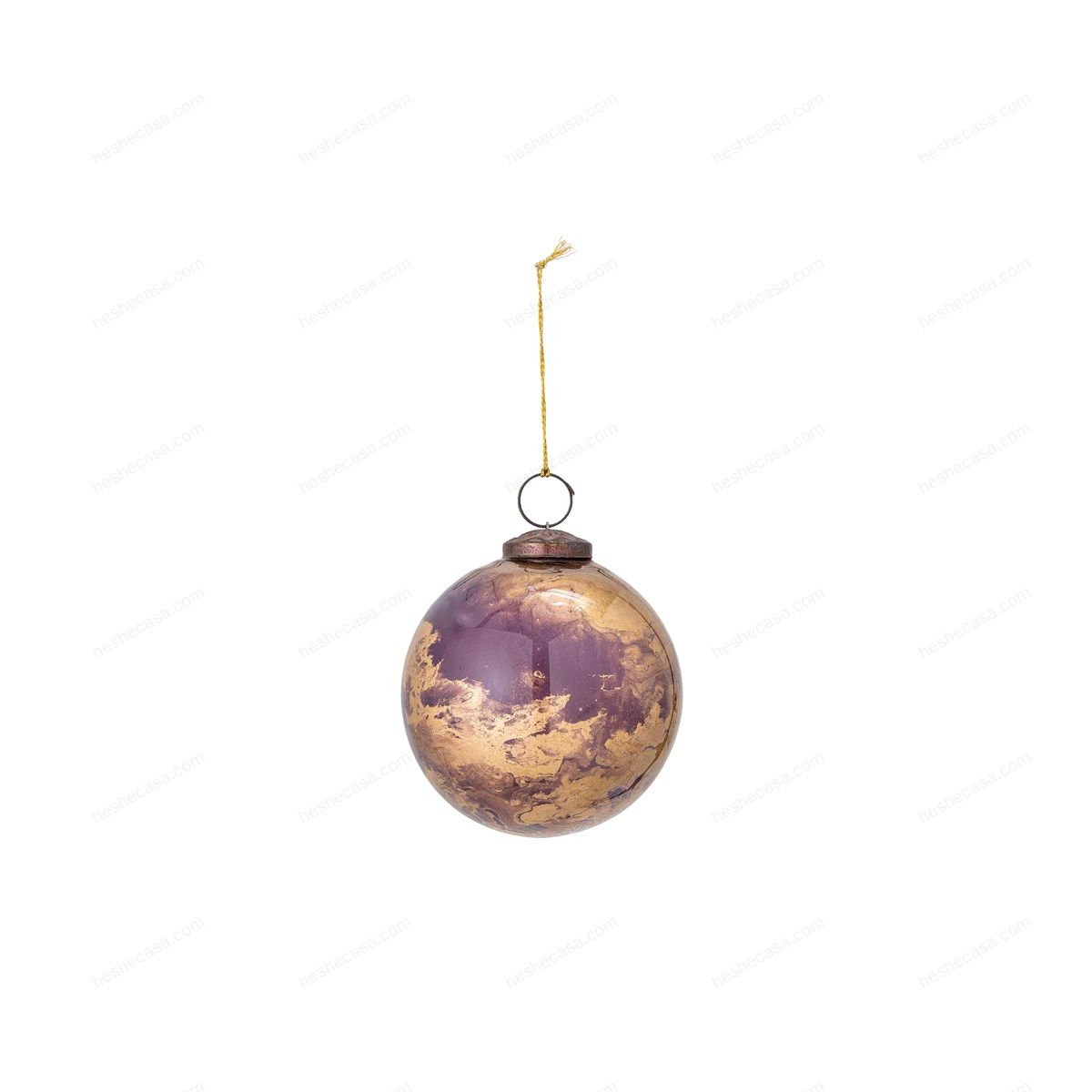 Morena Ornament, Gold, Glass摆件