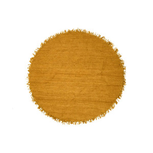 Boray Rug, Yellow, Jute地毯