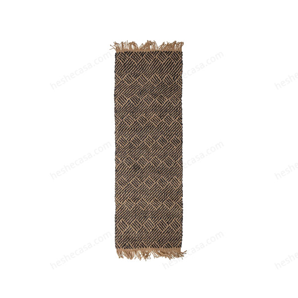 Aby Rug, Black, Jute地毯