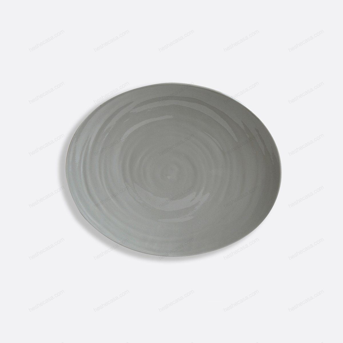 Origine Gris Oval Plate 13 - Grey 盘子