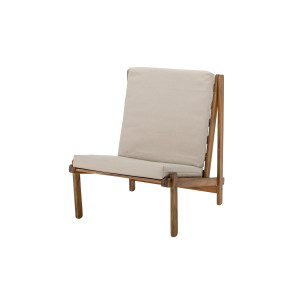 Gani Lounge Chair, Nature, Acacia扶手椅