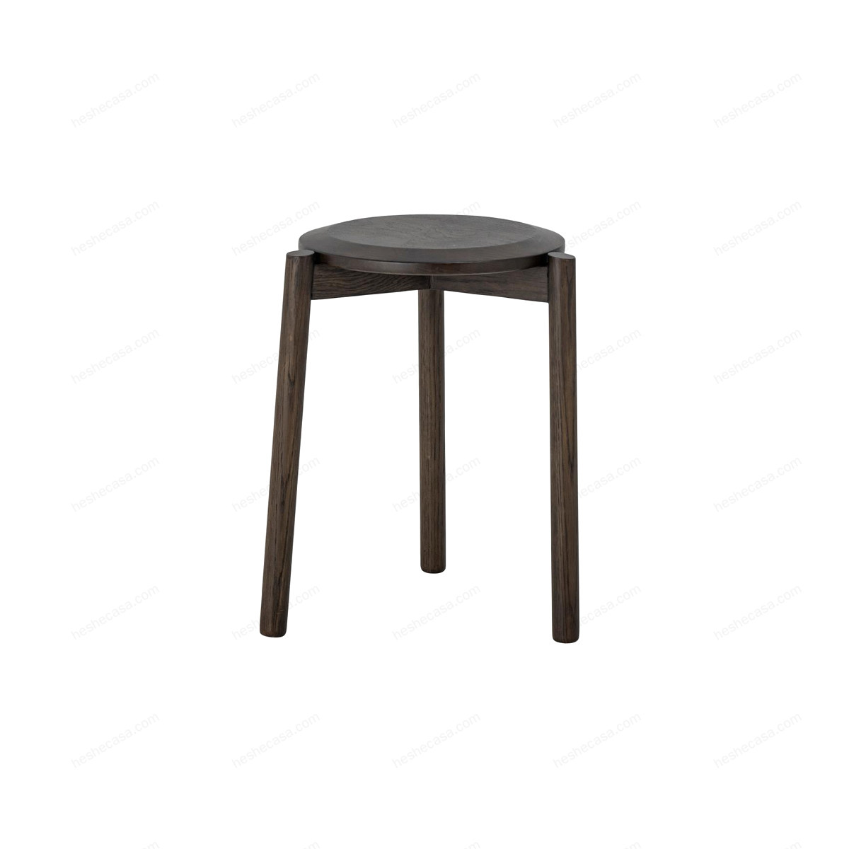 Gil Stool, Brown, Oak凳子/踏