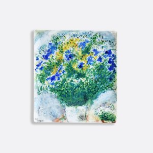 Les Bouquets De Fleurs De  Marc Chagall 托盘