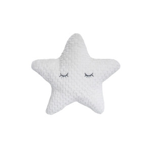 Windy Cushion, White, Polyester靠垫