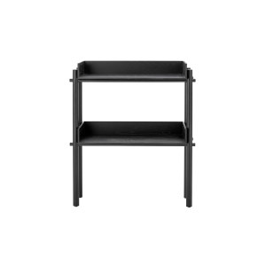 Yate Console Table, Black, Oak Veneer玄关