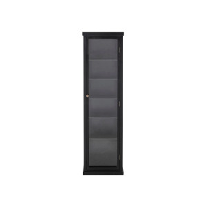 Emilio Cabinet, Black, Firwood边柜