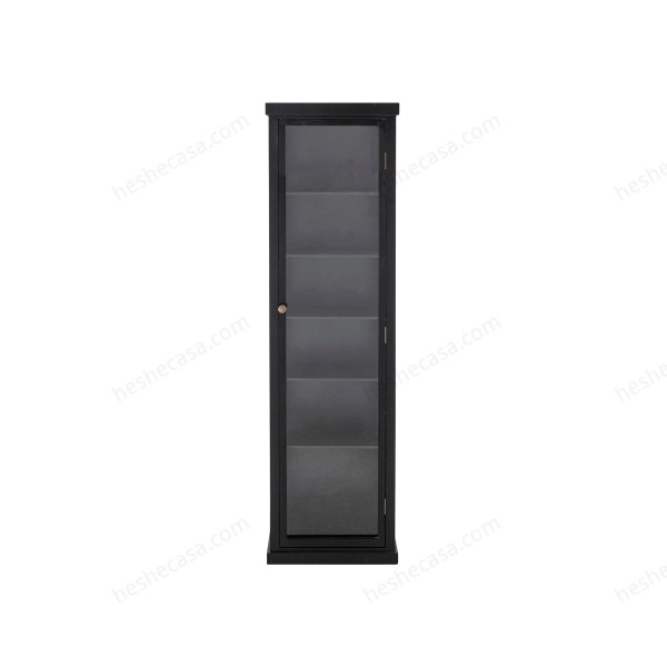 Emilio Cabinet, Black, Firwood边柜