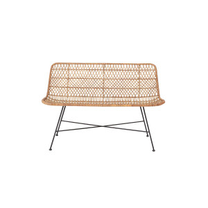 Hallie Sofa, Nature, Rattan长凳/长椅