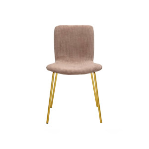 Sarabella Dining Chair, Brown, Polyester单椅