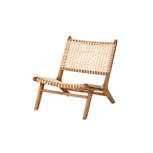 Keila Lounge Chair, Nature, Teak扶手椅