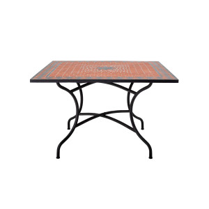 Hellen Dining Table, Red, Stone餐桌