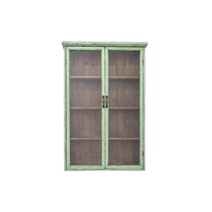 Hazem Cabinet, Green, Firwood边柜