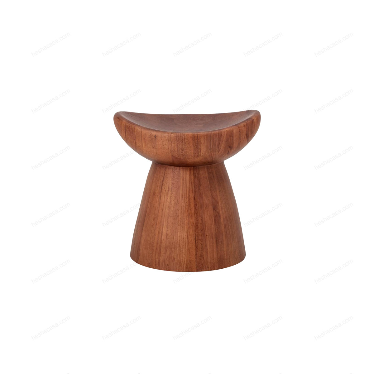 Luc Stool, Brown, Rubberwood凳子/踏