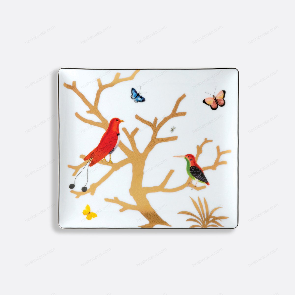 Aux Oiseaux Rectangular Tray 托盘