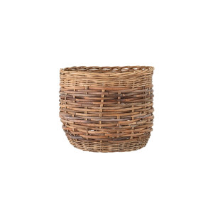 Lalou Basket, Brown, Rattan 收纳篮