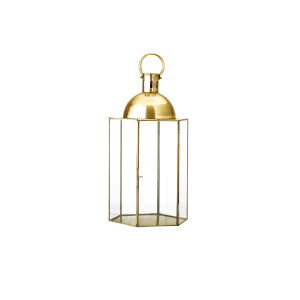 Erkin Lantern, Gold, Metal香薰/蜡烛/烛台