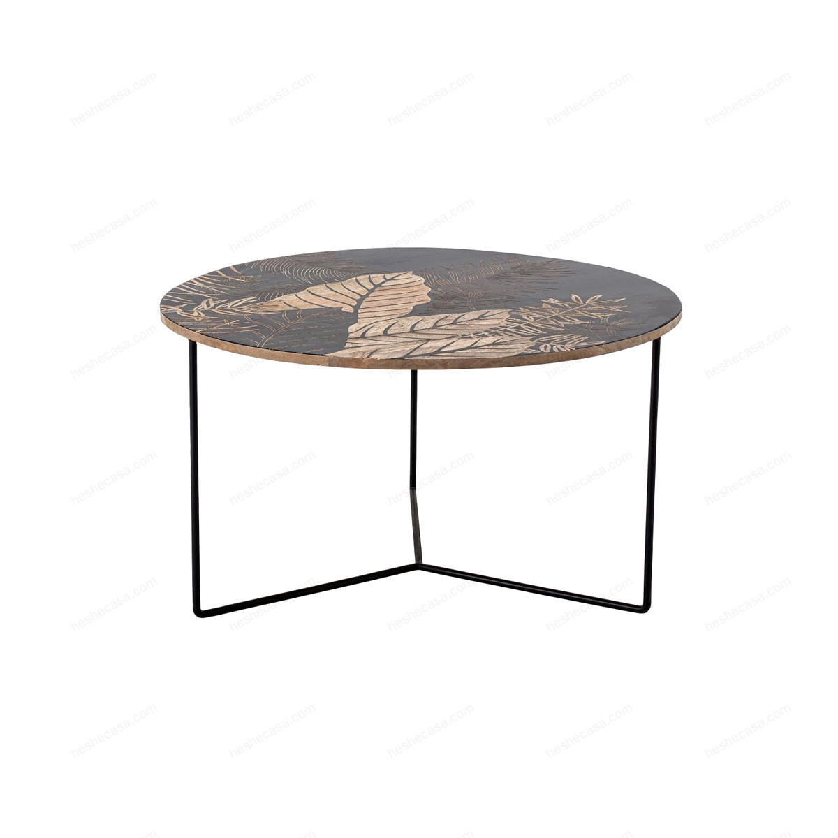 Lac Coffee Table, Black, Mango茶几/边几