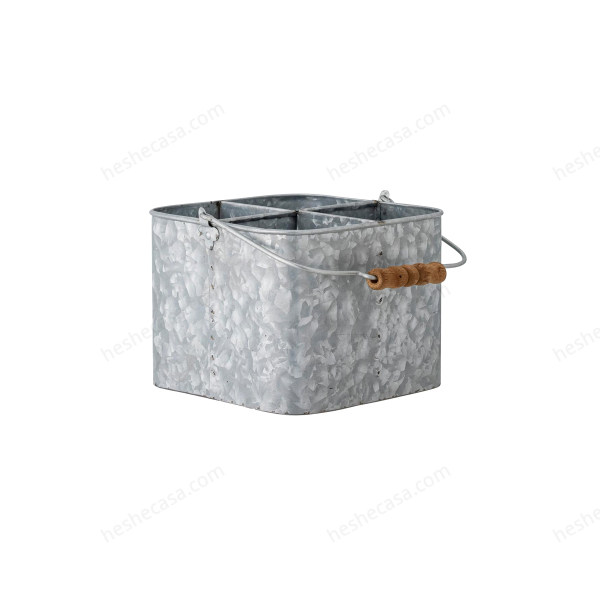 Navya Storage Box, Grey, Metal 收纳盒