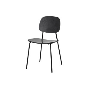 Monza Dining Chair, Black, Plywood单椅