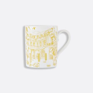 Tout Paris Mug Yellow 10 Oz 水杯