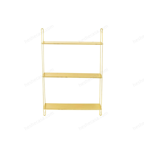 Layla Shelf, Brass, Steel置物架/书柜