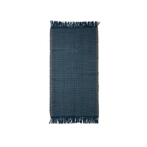 Yuliyana Rug, Blue, Cotton地毯