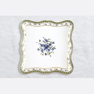 Marie-Antoinette Square Scalloped 托盘